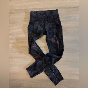 lululemon Fast & Free 7/8 Tight II Nulux 25” Leggings